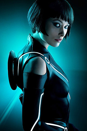 Olivia Wilde as Quorra in TRON: Legacy